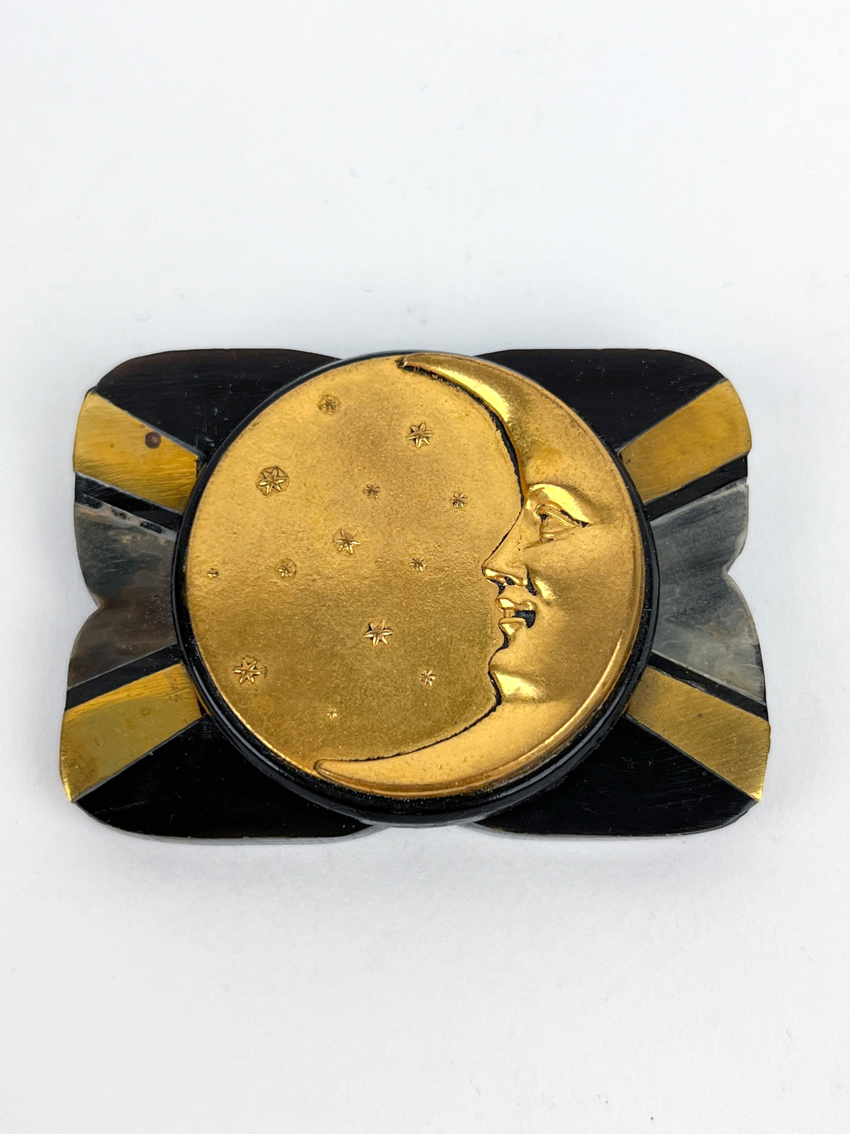 Vintage Celestial Moon Brooch