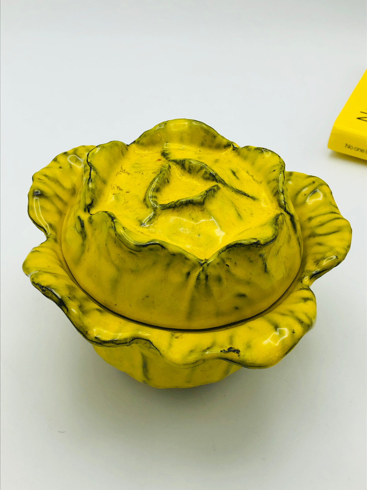 Vintage Italian Majolica Cabbage Tureen