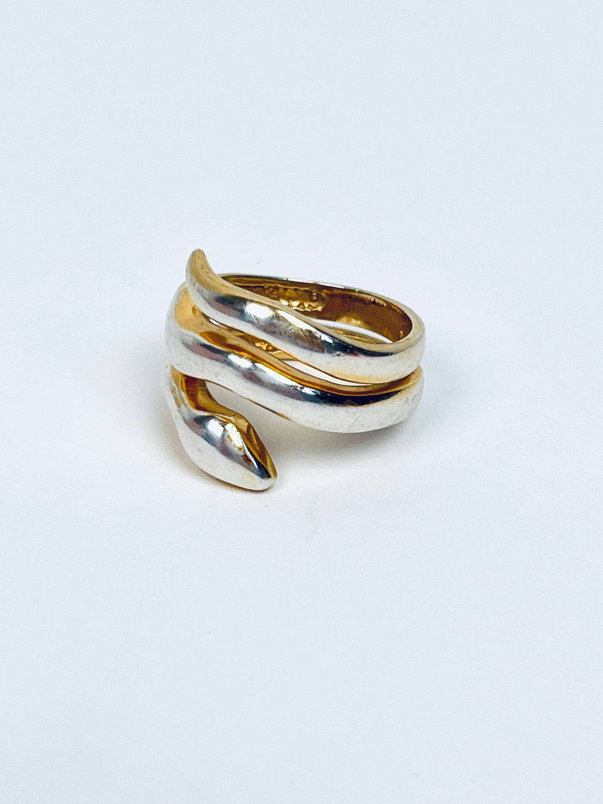 Sterling Silver Snake Ring