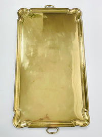 Vintage Burge Regency Brass Tray