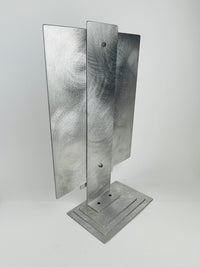 Vintage 90s Postmodern Metal Picture Frame