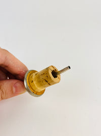 Mid-Century Musical United States Rocket Ship Decanter