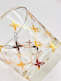 Vintage Gold-Plated Rocks Glasses