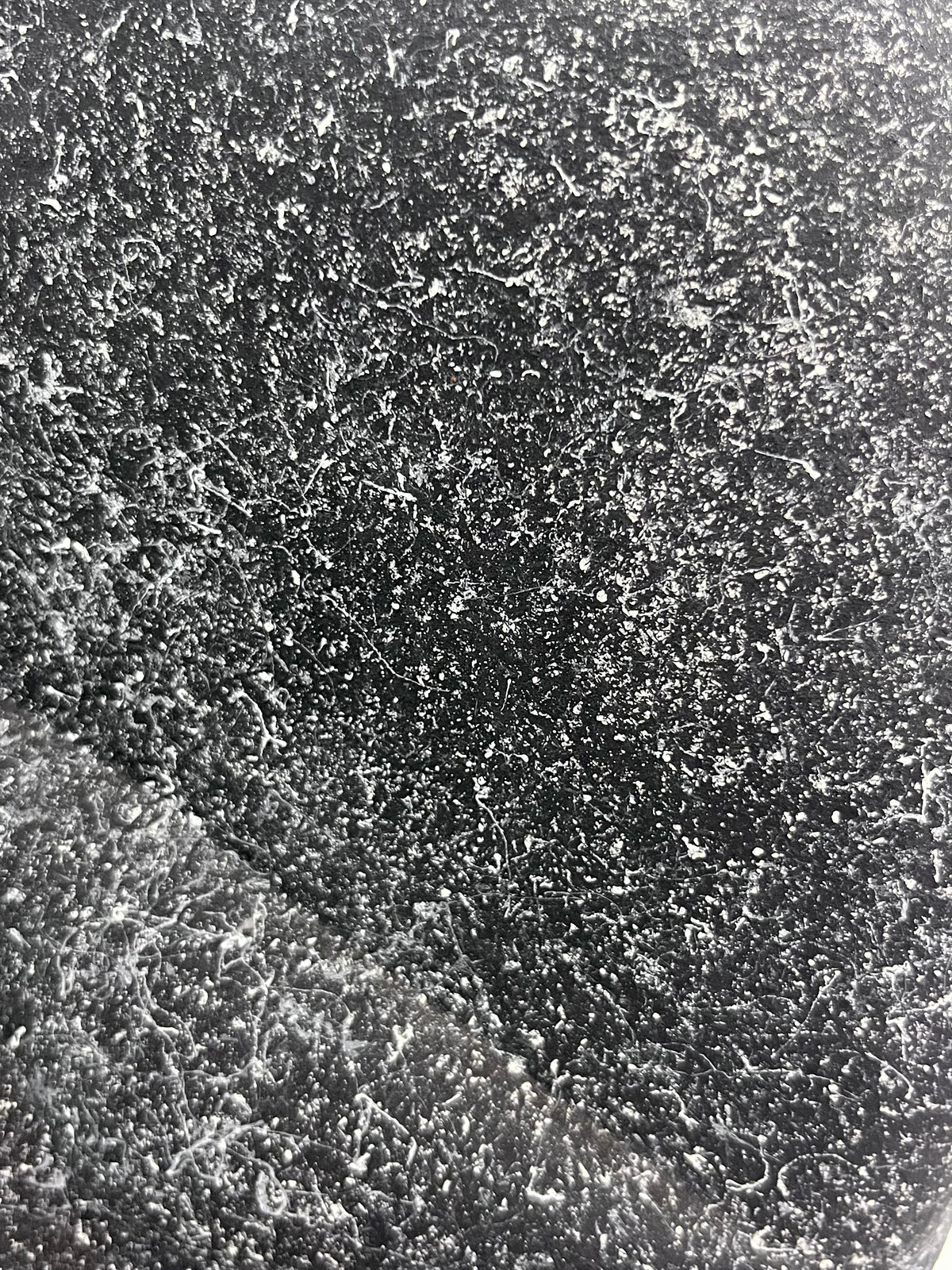 Vintage 80s Postmodern Speckled Plaster Vase