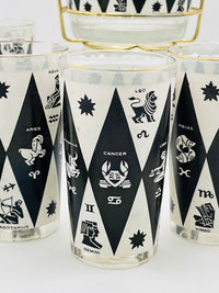 Mid-Century Modern Zodiac Bar Set