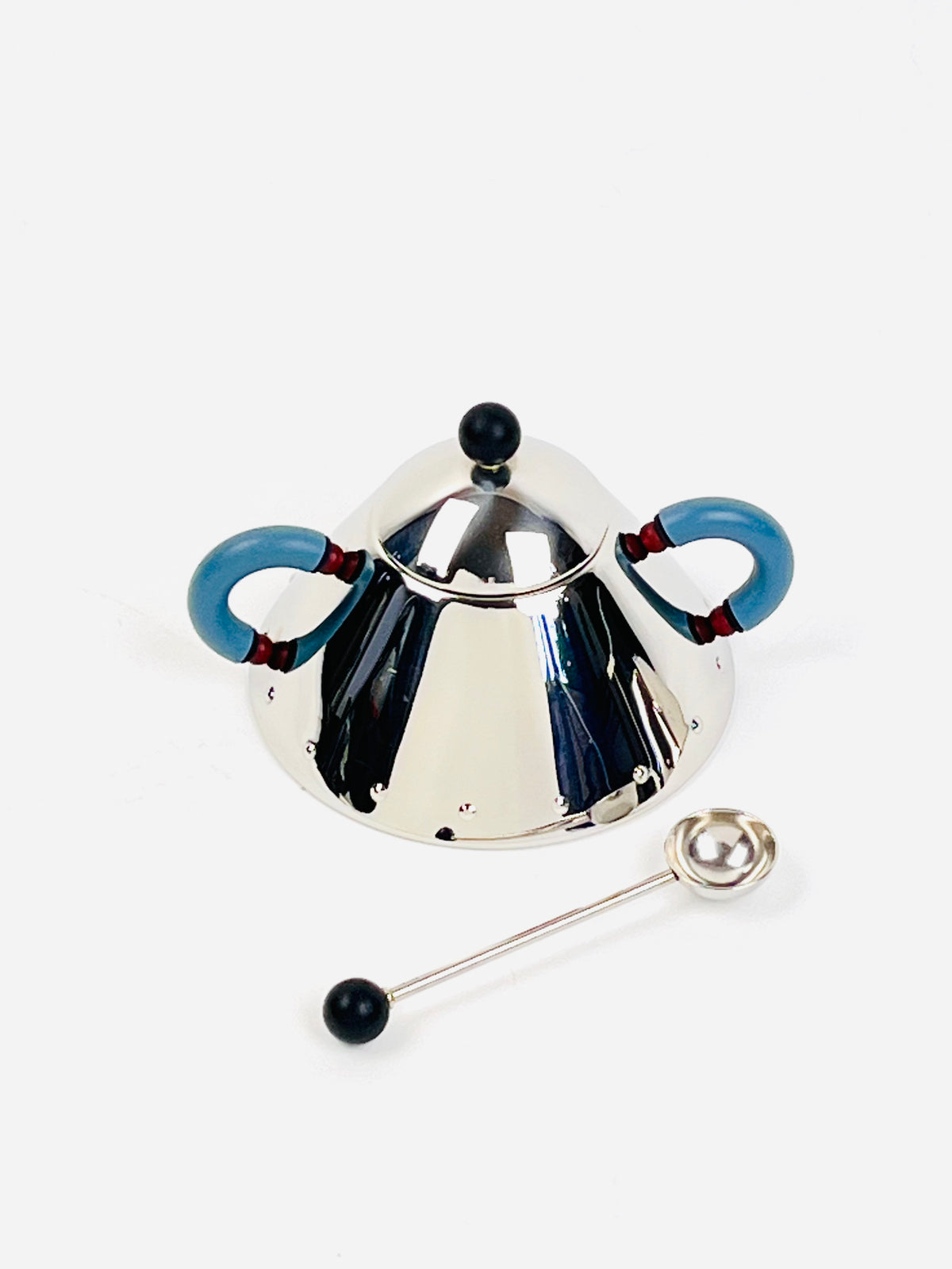 Italian Postmodern Alessi Cream and Sugar by Michael Graves