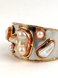 Baroque Pearl Cuff