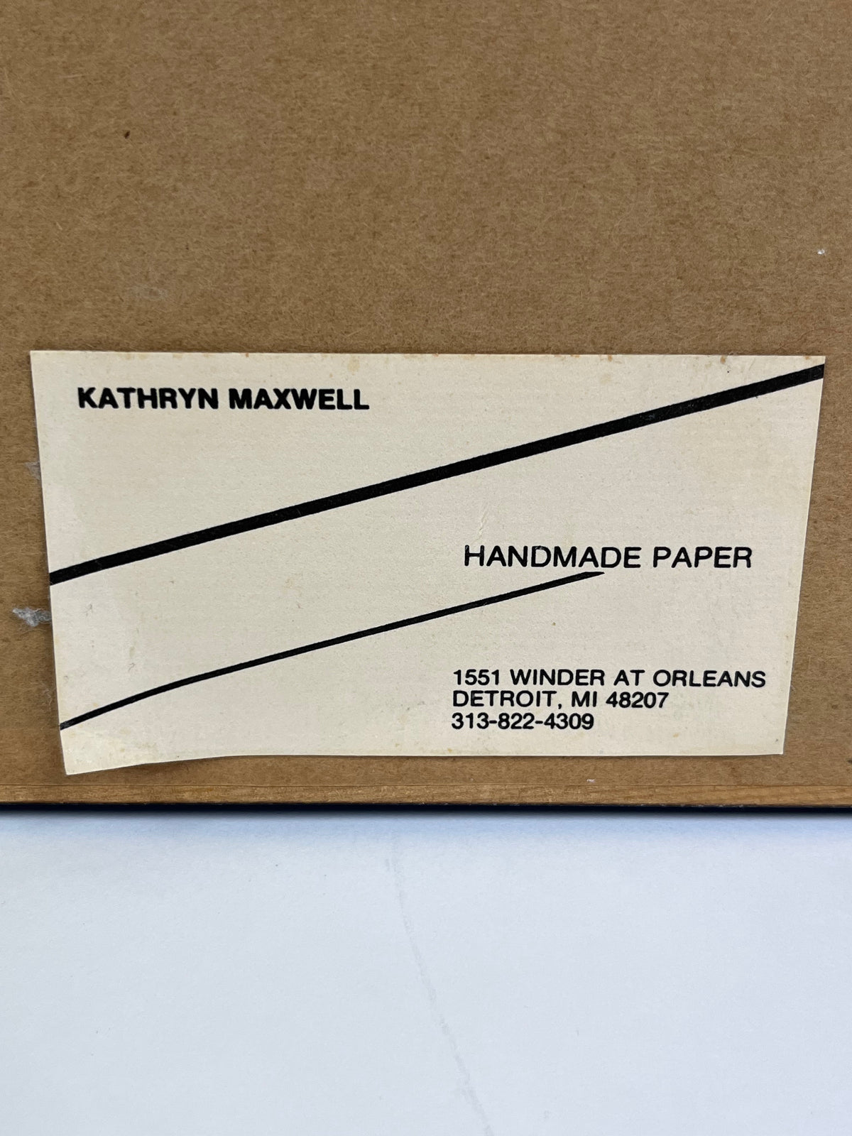 Vintage 90s Mixed Media Art by Kathryn Maxwell