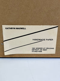 Vintage 90s Mixed Media Art by Kathryn Maxwell