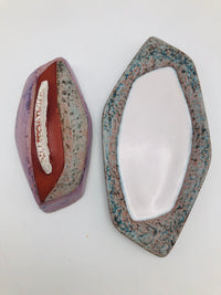 Handmade Art Pottery Butter Dish