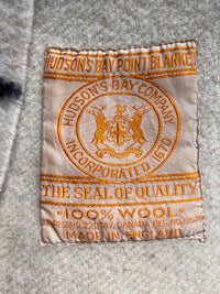 Vintage Hudson’s Bay 4 Point Wool Blanket