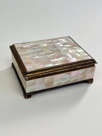 Vintage Mother of Pearl Box
