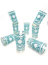 Vintage Tulip Tumblers