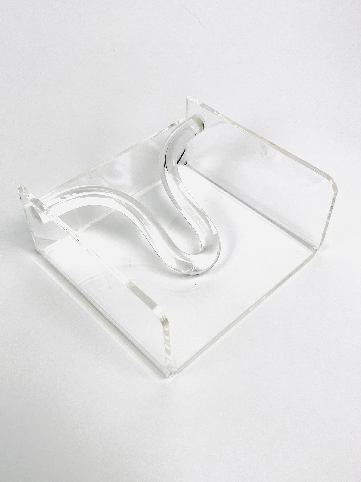 Vintage Lucite Napkin Holder
