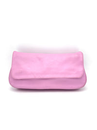 Vintage Lilac Leather Clutch
