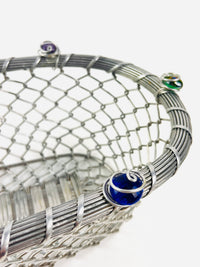 Vintage Postmodern Wire Basket
