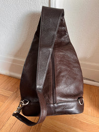 Vintage Leather Sling Bag