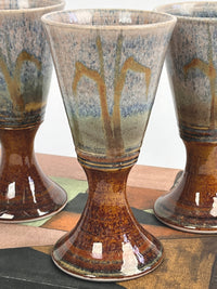 Vintage Studio Pottery Carafe & Cups
