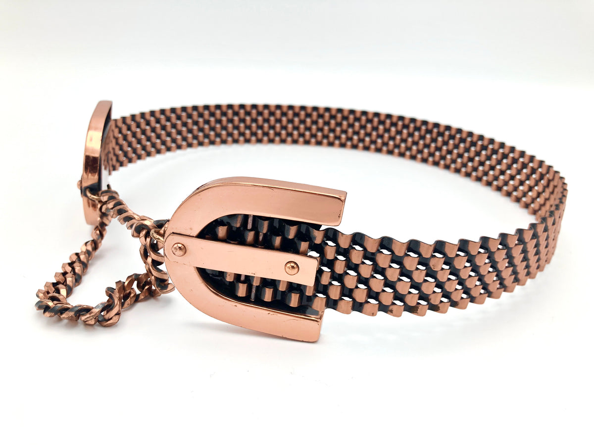 Vintage Solid Copper Belt