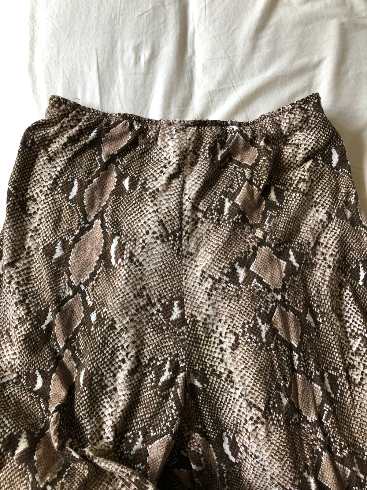 Rare Diane Von Furstenburg Snake Print Set