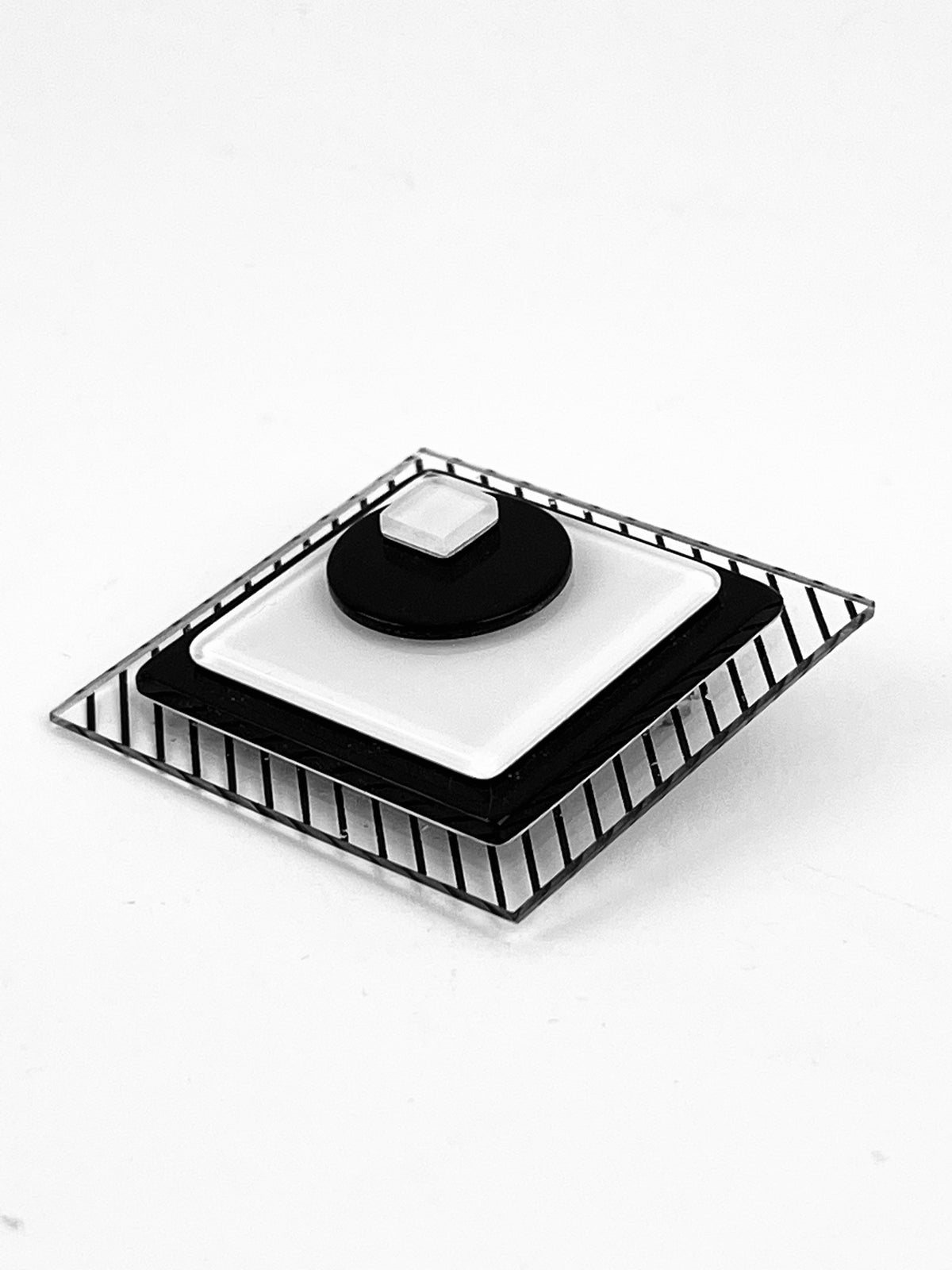 Vintage Lucite Brooch