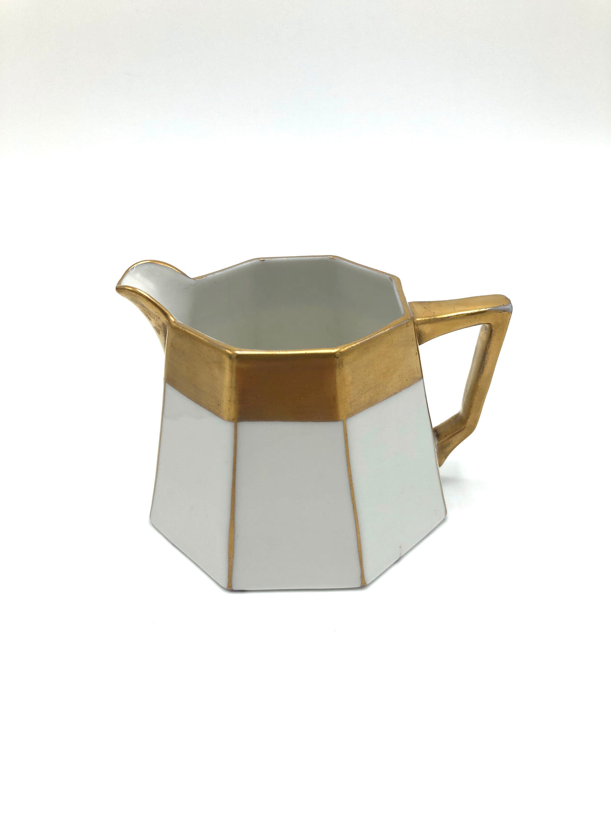 Vintage Art Deco Cream and Sugar Set