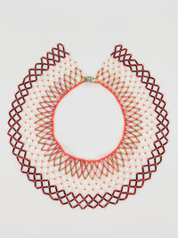 Vintage African Beaded Collar Necklace