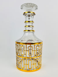 Hollywood Regency Shoji Trellis Decanter