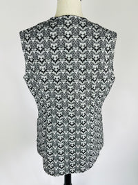 Vintage Print Vest