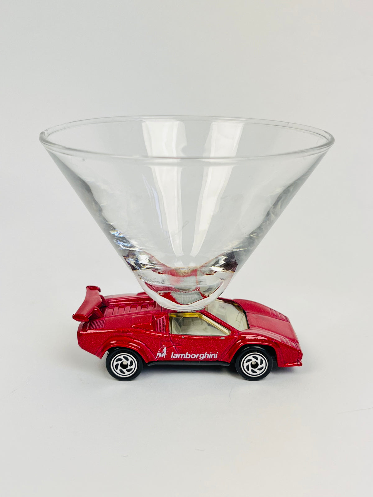 Vintage Matchbox Car Martini Glasses