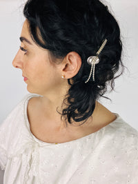 Vintage Hair Brooch - Calla Lily