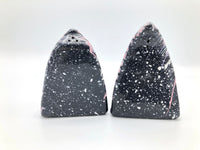 Vintage Postmodern Memphis Era Salt + Pepper Shakers by Rosalyn Tyge