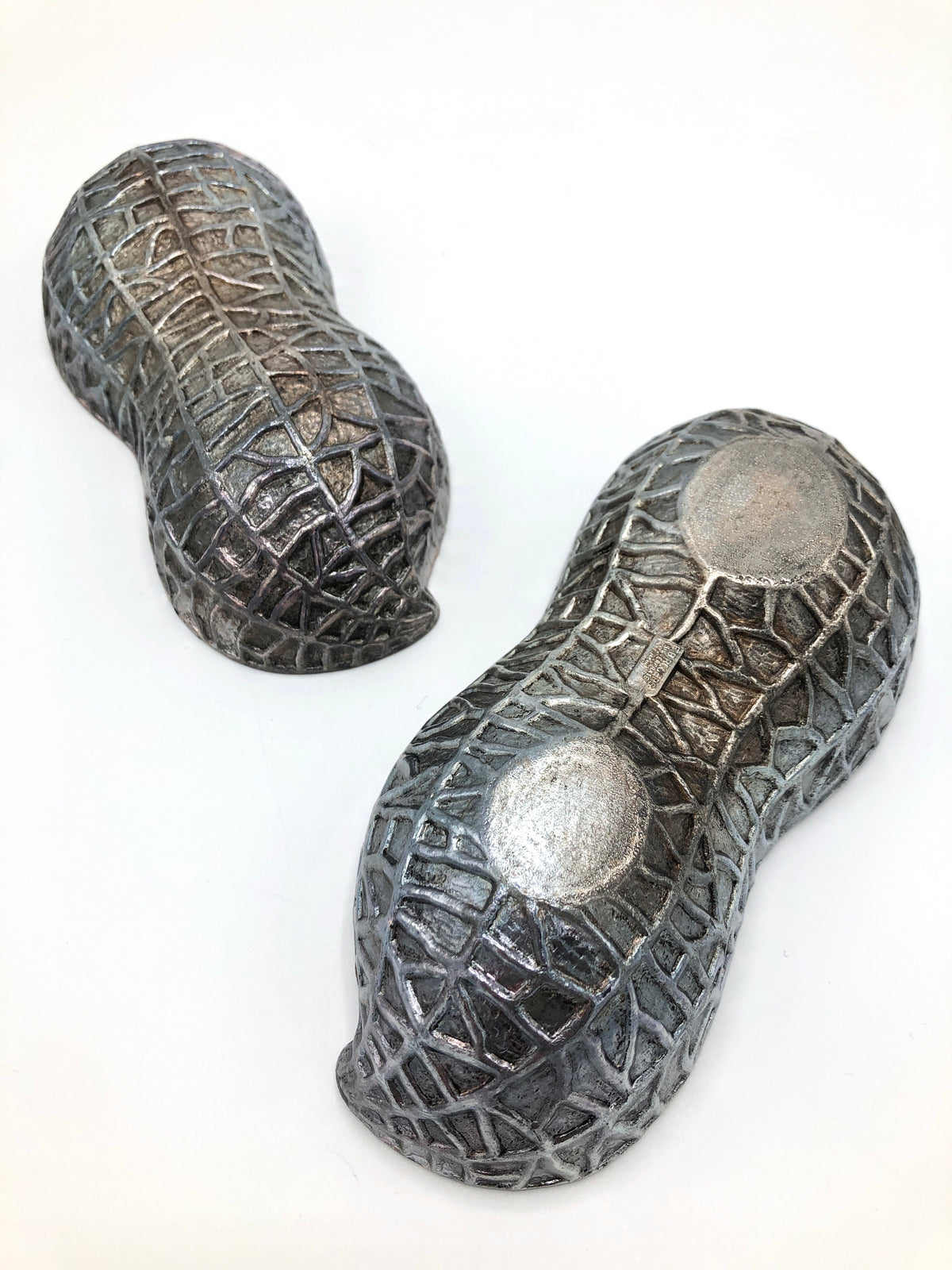 Silver Plate Peanut Box