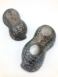 Silver Plate Peanut Box