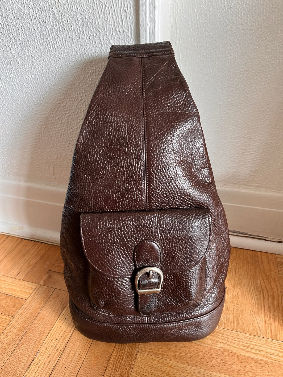 Vintage Leather Sling Bag