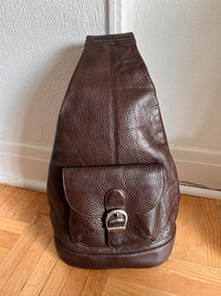 Vintage Leather Sling Bag
