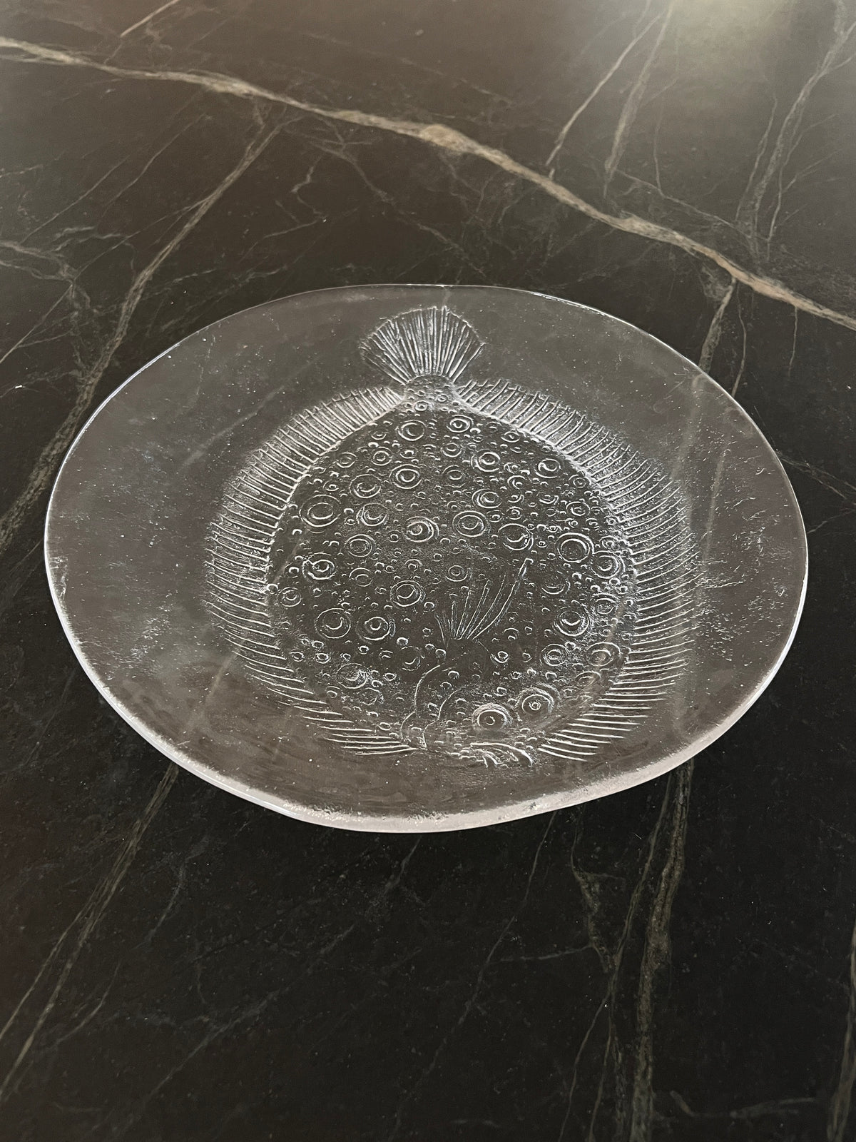 Vintage Fish Platter by Kosta Boda Sweden