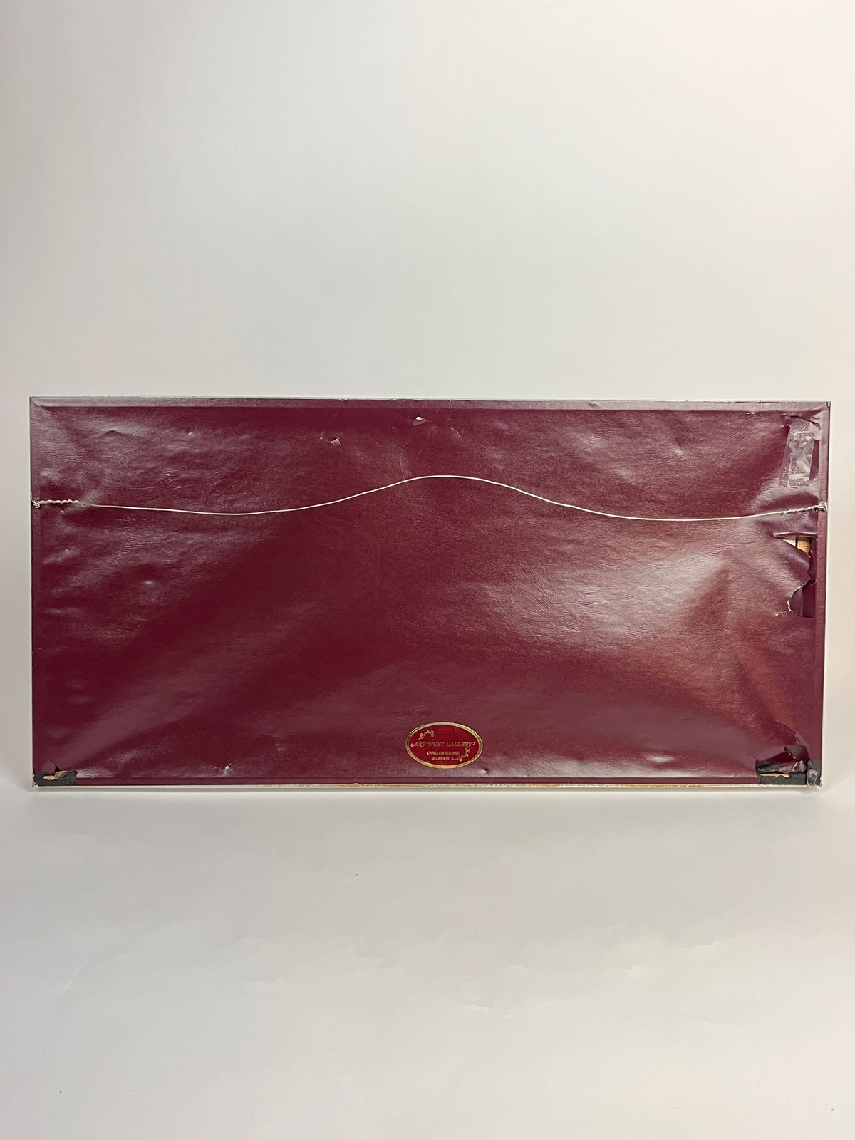 Vintage Needlepoint Party Scene