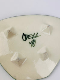 Vintage 90s Ceramic Face Catchall