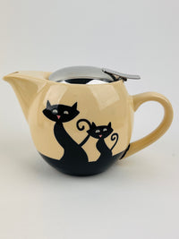 Vintage 90s Cat Teapot and Mug Set