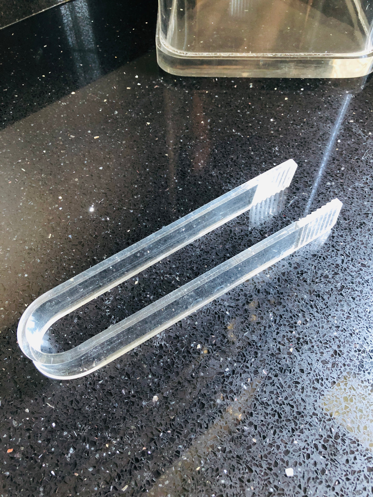 Lucite Ice Bucket by Grainware