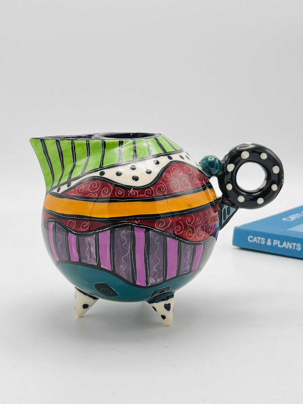 Postmodern / Memphis Style Cream & Sugar by McGovney Camarot