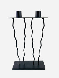 Postmodern Squiggle Candle Holder