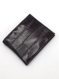 Vintage Chocolate Brown Eel Skin Wallet