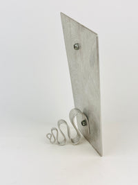 Vintage 90s Postmodern Metal Picture Frame