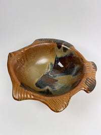 Large Handmade Stoneware Fish Bowl