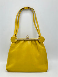 Vintage Mustard Leather Bag
