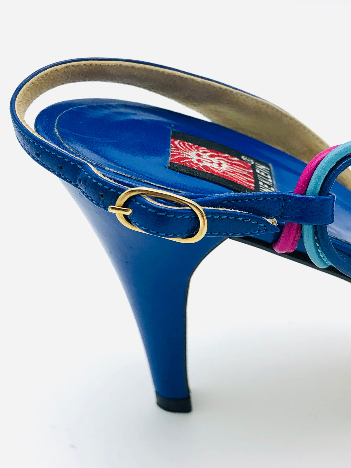 Anne Klein Leather Strappy Sandals