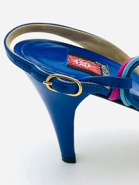 Anne Klein Leather Strappy Sandals