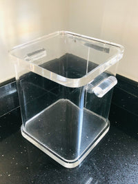 Lucite Ice Bucket by Grainware